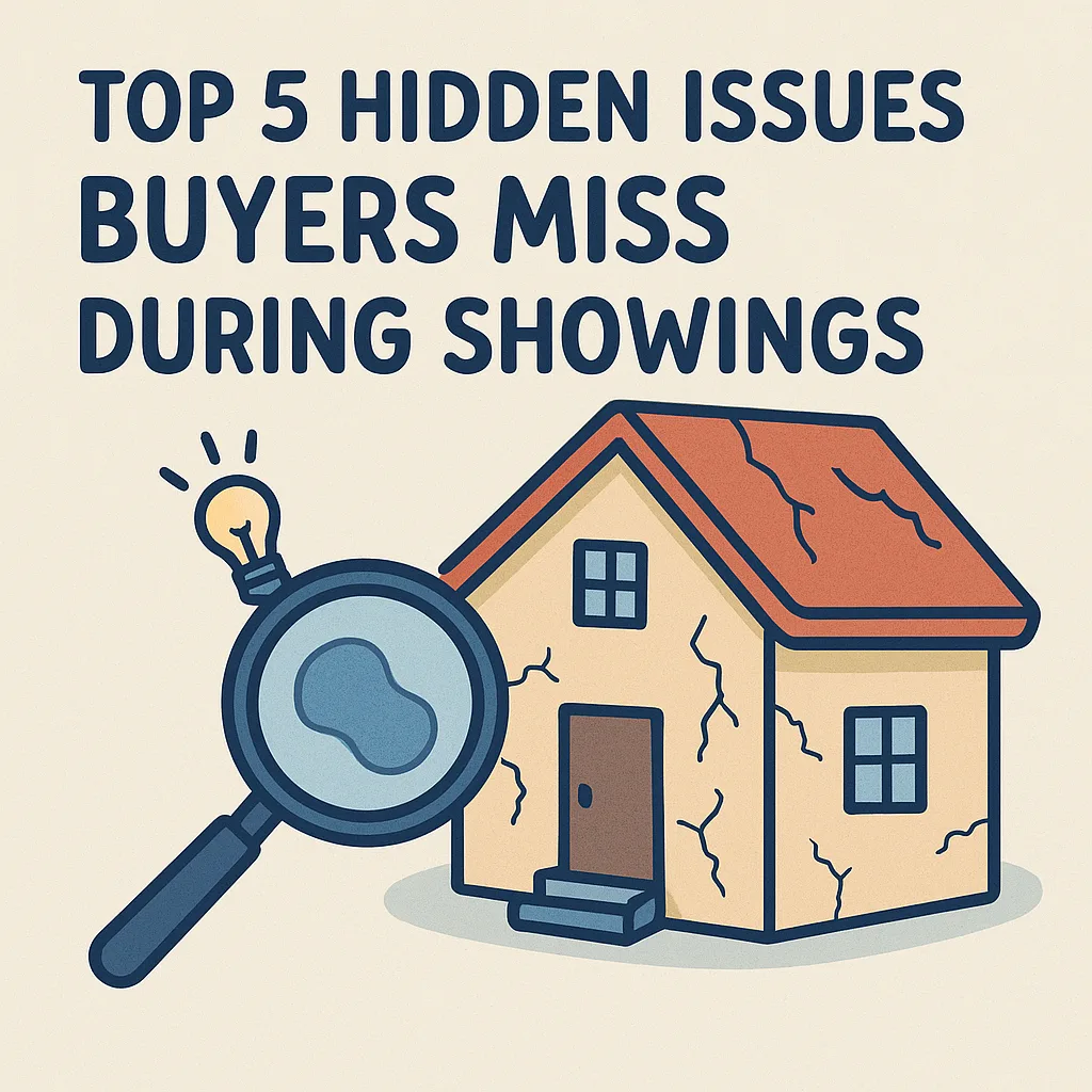Top 5 Hidden Issues Buyers Miss During Showings | Chicago Home Inspect LLC